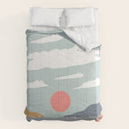 Cat Landscape 23 Comforter Gallery Image 6