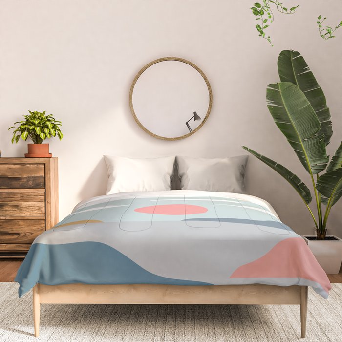 Cat Landscape 23 Comforter Gallery Image 3