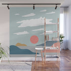 Cat Landscape 23 Wall Mural Gallery Image 1