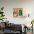 Green Door Wood Wall Art Gallery Image 2