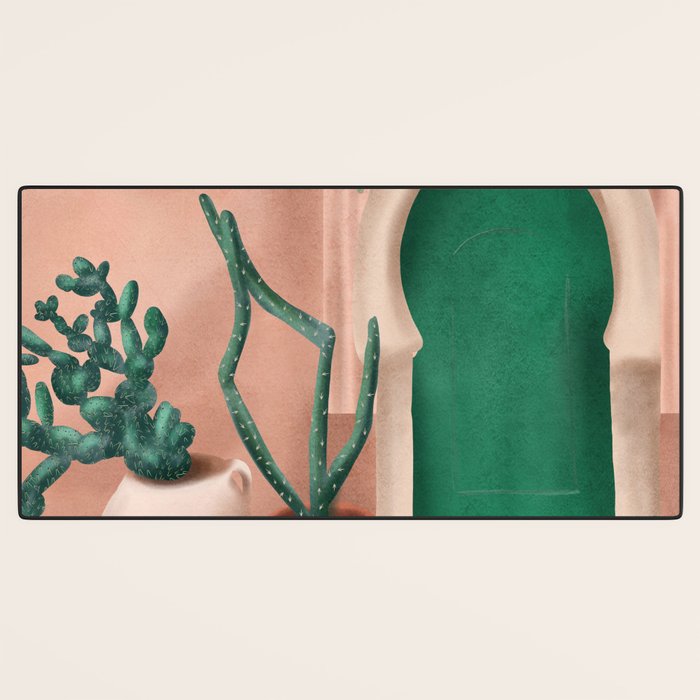 Green Door Desk Mat Gallery Image 3