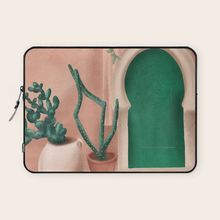 Green Door Laptop Sleeve Gallery Image 1