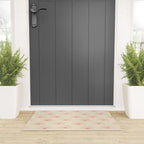 Sunrise - pink and cream Welcome Mat Gallery Image 3