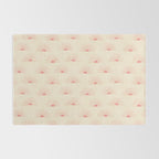 Sunrise - pink and cream Rug Gallery Image 2
