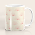 Sunrise - pink and cream Coffee Mug Gallery Image 1