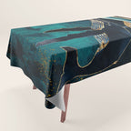 Moonlit Whales Tablecloth Gallery Image 1