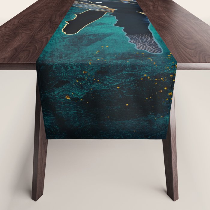 Moonlit Whales Table Runner Gallery Image 1