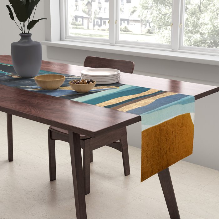 Moonlit Whales Table Runner Gallery Image 2