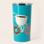 Coffee and Donuts Travel Mug Gallery Image 1