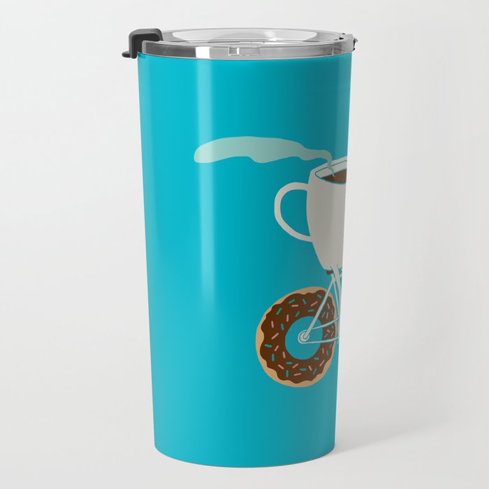 Coffee and Donuts Travel Mug Gallery Image 3