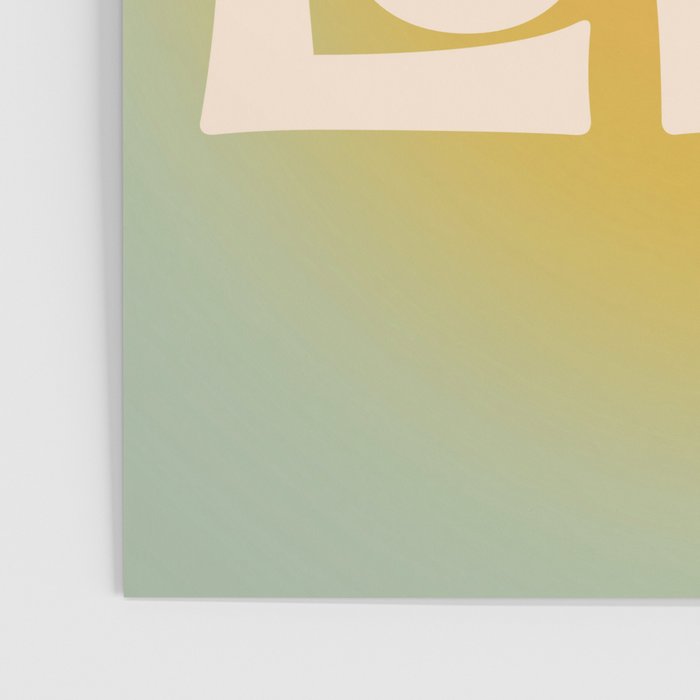 Beach Lover- Modern Typography Print Poster Gallery Image 3