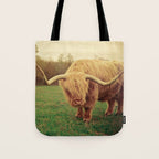 Scottish Highland Steer - regular version Tote Bag Gallery Image 1
