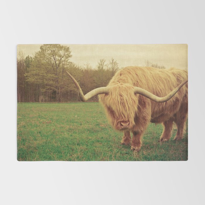 Scottish Highland Steer - regular version Rug Gallery Image 2