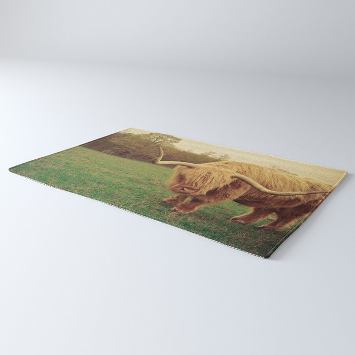 Scottish Highland Steer - regular version Rug Gallery Image 3