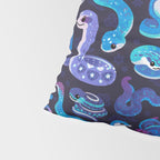 The Year of the Blue Snake Pillow Sham Gallery Image 4