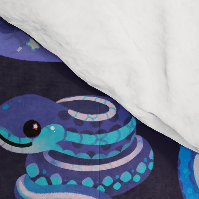 The Year of the Blue Snake Comforter Gallery Image 4