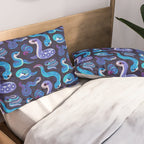 The Year of the Blue Snake Pillow Sham Gallery Image 2