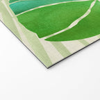 Tropical Plants Monstera Leaf Welcome Mat Gallery Image 2