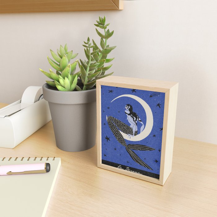 La Sirena Mini Art Print Gallery Image 2
