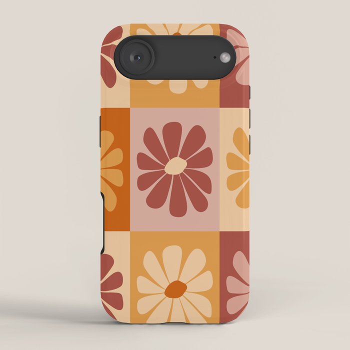 70's Daisy Bloom  iPhone Case Gallery Image 2