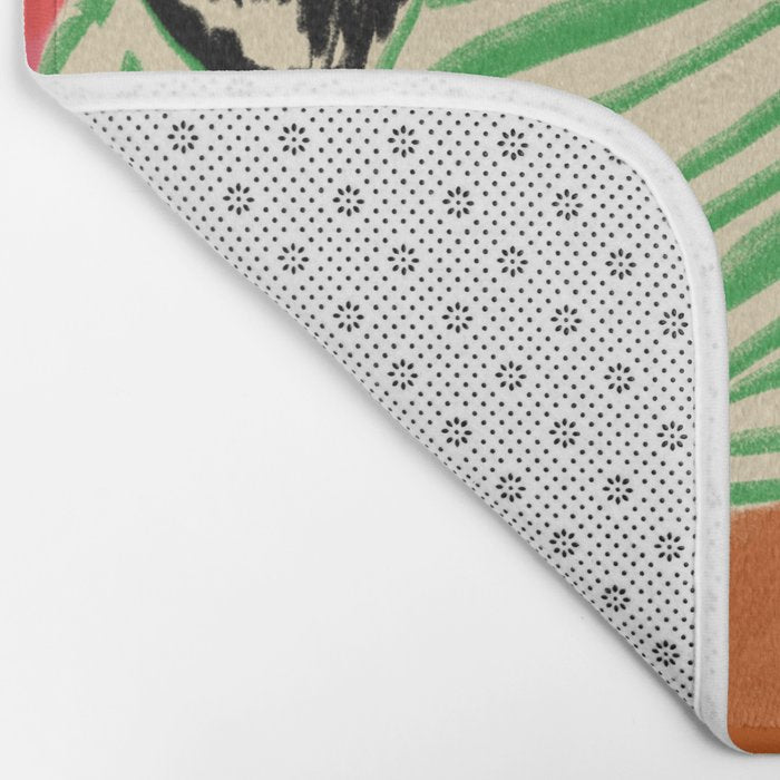 CALM WOMAN PORTRAIT Bath Mat Gallery Image 2