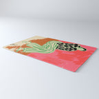CALM WOMAN PORTRAIT Rug Gallery Image 3