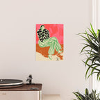 CALM WOMAN PORTRAIT Poster Gallery Image 2