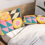 Colorful Geometrics Pillow Sham Gallery Image 2