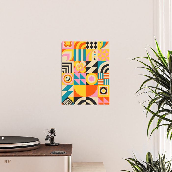 Colorful Geometrics Poster Gallery Image 2