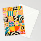 Colorful Geometrics Stationery Card Gallery Image 2