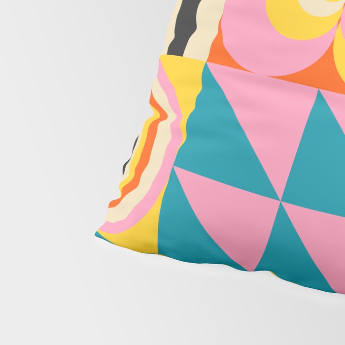 Colorful Geometrics Pillow Sham Gallery Image 4