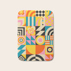 Colorful Geometrics Bath Mat Gallery Image 1