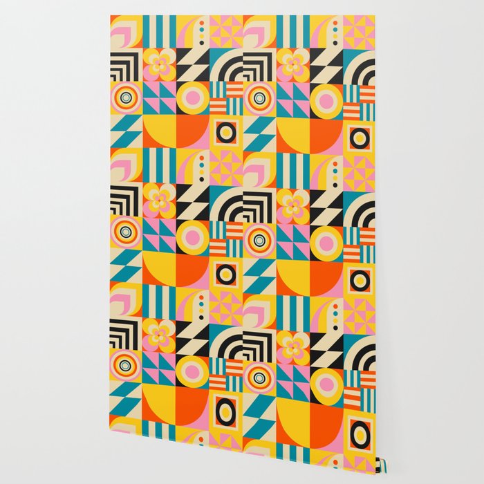 Colorful Geometrics Wallpaper Gallery Image 2