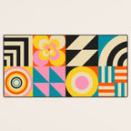 Colorful Geometrics Desk Mat Gallery Image 3