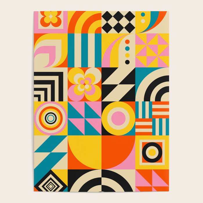 Colorful Geometrics Poster Gallery Image 4