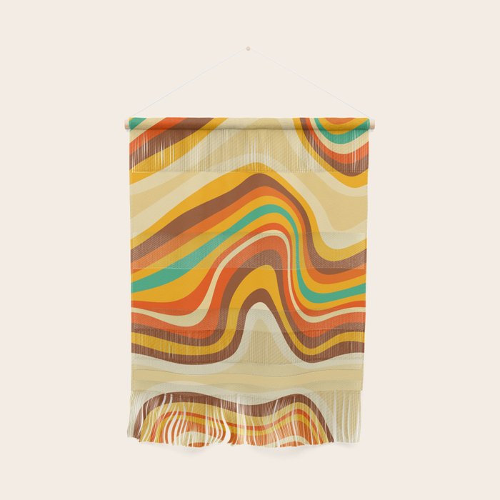 retro wave warm Wall Hanging Gallery Image 1