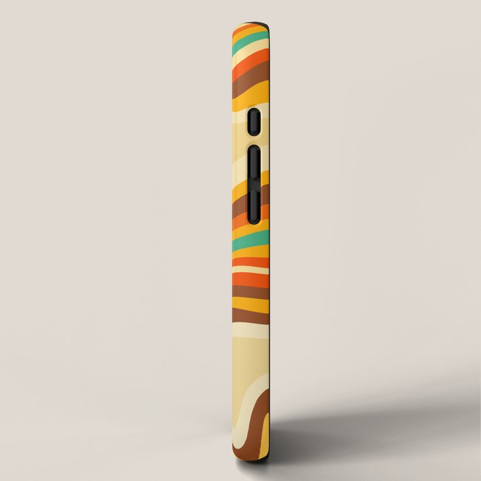 retro wave warm iPhone Case Gallery Image 2