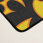 Abstract fire flame art pattern Desk Mat Gallery Image 4