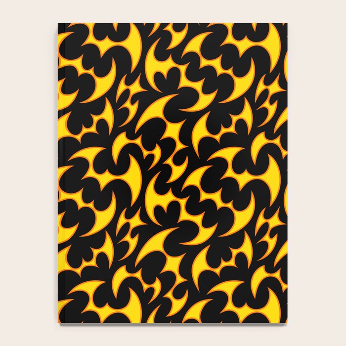 Abstract fire flame art pattern Notebook Gallery Image 4