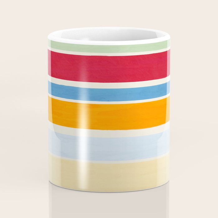 Modern Craft Spring - Roman Stripes Coffee Mug Gallery Image 4