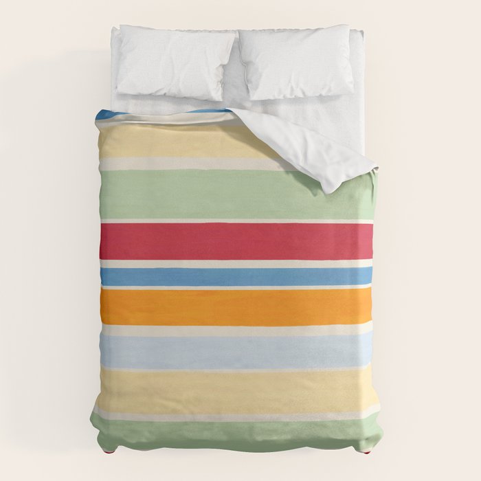 Modern Craft Spring - Roman Stripes Duvet Cover Gallery Image 6