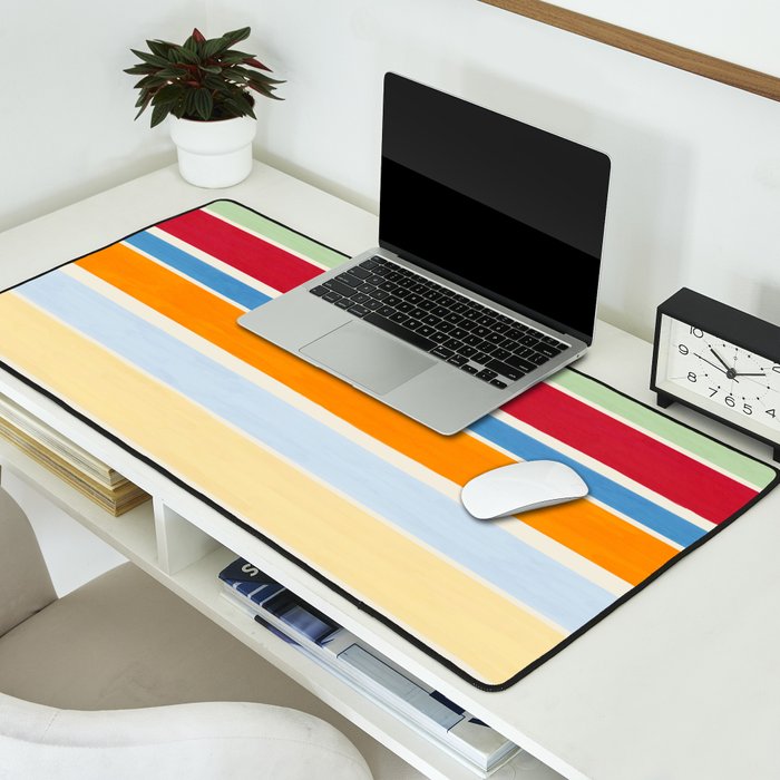 Modern Craft Spring - Roman Stripes Desk Mat Gallery Image 2