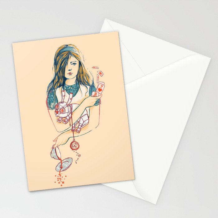 Alice Stationery Card Gallery Image 2
