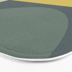 Mid Century Geometric 01 Bath Mat Gallery Image 3