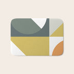 Mid Century Geometric 01 Bath Mat Gallery Image 1