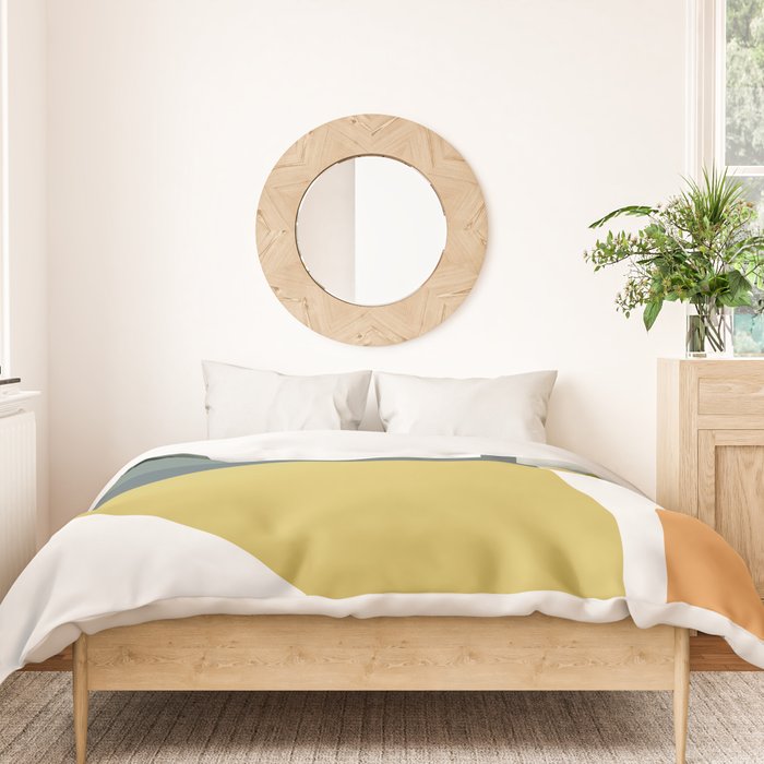 Mid Century Geometric 01 Duvet Cover Gallery Image 3