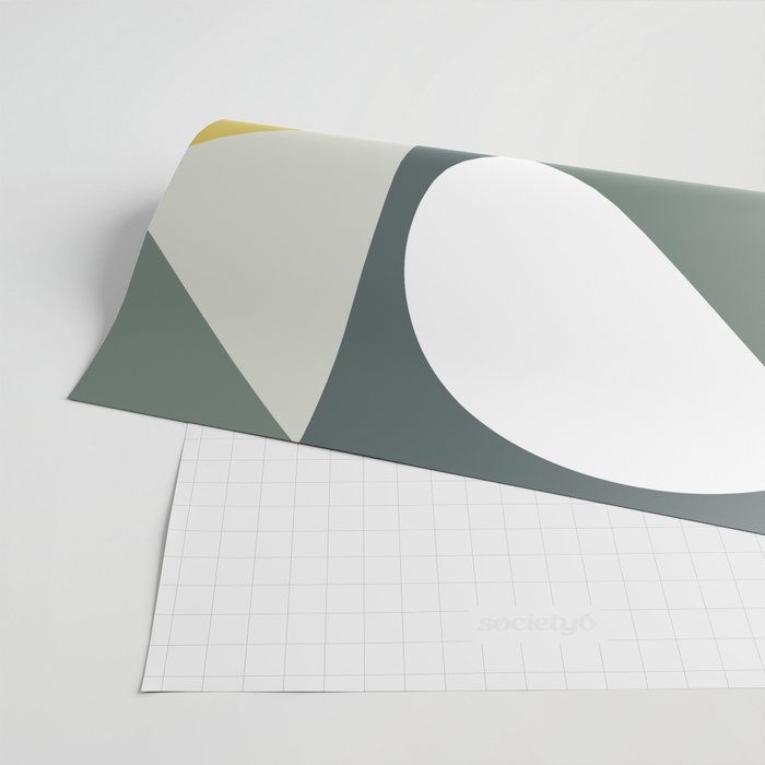Mid Century Geometric 01 Wrapping Paper Gallery Image 2