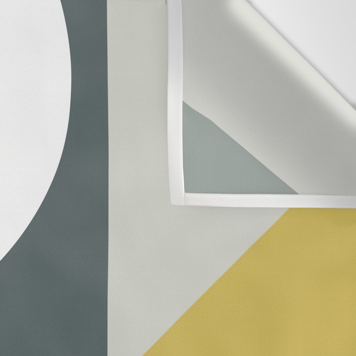 Mid Century Geometric 01 Wall Tapestry Gallery Image 3
