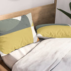 Mid Century Geometric 01 Pillow Sham Gallery Image 2