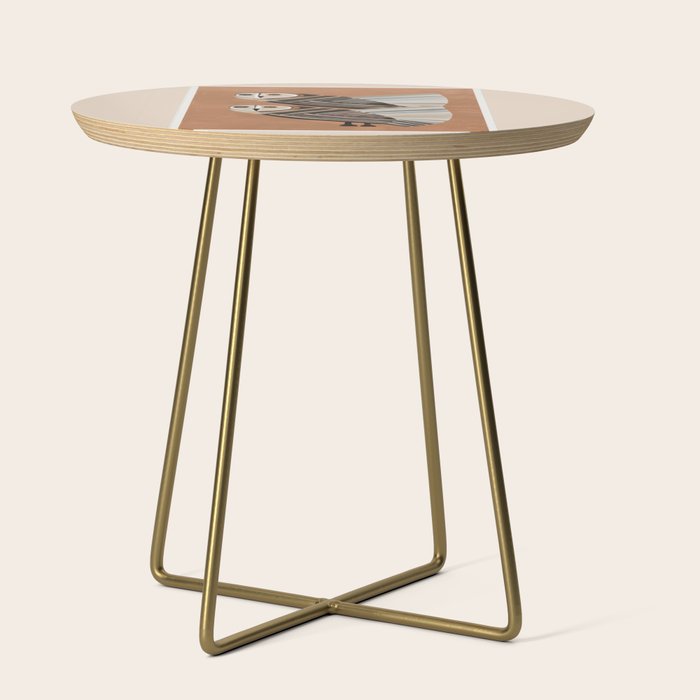 Striped Owl Pair Side Table Gallery Image 1